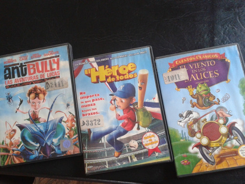 Colección Animación-infantil-ant Bully-el Heroe-sauces-dvd