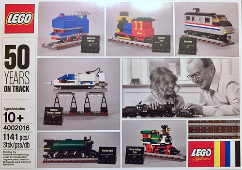Lego 50 Years On Track Set Exclusivo 4002016