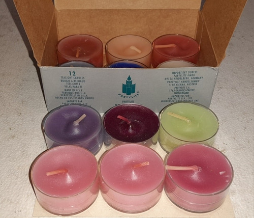 Partylite 12 Velas Para Te Tealight Candles (Usado)