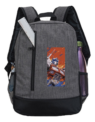 Mochila Escolar Im19 Transformers C717