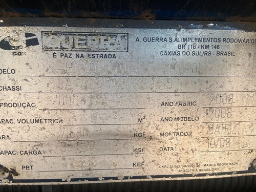 Imagem 8 de 10 de Guerra Bitrem Tanque 9 Eixos