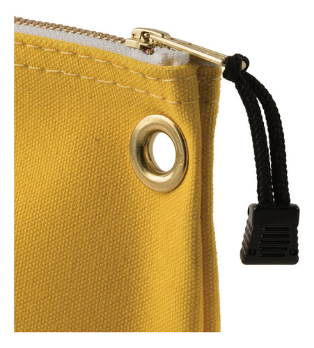 Klein Tools 5539lyel Zipper Bag, Large Canvas Tool Pouch Yyn