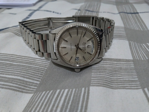Bulova Super Seville Day Date Automático! Raro! Impecável