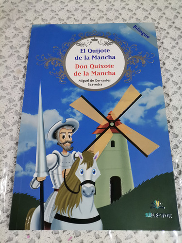 El Quijote De La Mancha Libro Bilingue Español Ingles Niños (Usado)