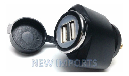 Plug Adaptador Tomada Usb Duplo Tiger 1200/triumph 800xc