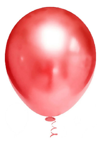 Balão Platino Redondo 16 Polegadas Rosa Com 12 Unidades