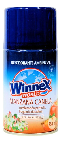 Ambiental Winnex Automatico Repuesto 250ml Manzana Canela