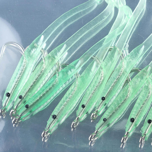 Señuelos De Silicona Anguila, Mxajw-016, 100pzas, 68mm, Anzu