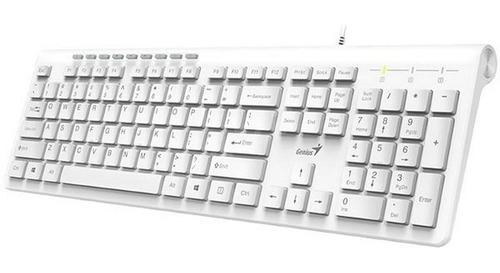 Imagen 5 de 9 de Teclado Multimedia Genius Slimstar 230 Usb Ultra Delgado Esp