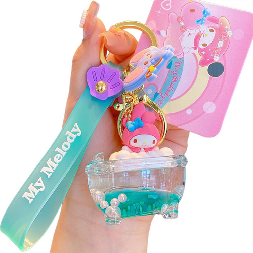 Llaveros Hello Kitty Sanrio En Bañera Originales
