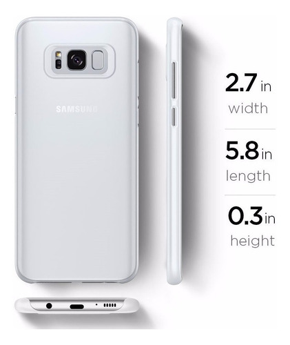 Samsung Galaxy S8 Spigen Air Skin Carcasa Protectora Case