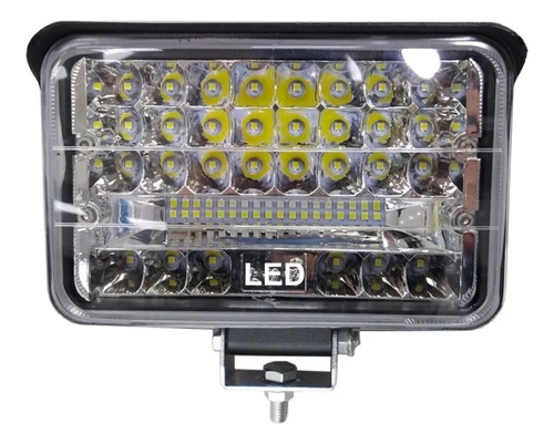 Faro Led 144w Muy Potente Con Luz Alta Y Baja Gran Cobertura