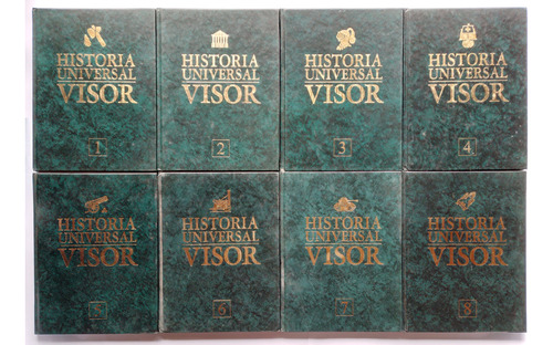 Historia Universal Visor (8 Tomos) - Carlos Arroyo Et Al.