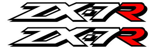 Adesivo Emblema Kawasaki Zx7r Par Zx7rb Zx 7r Fgc