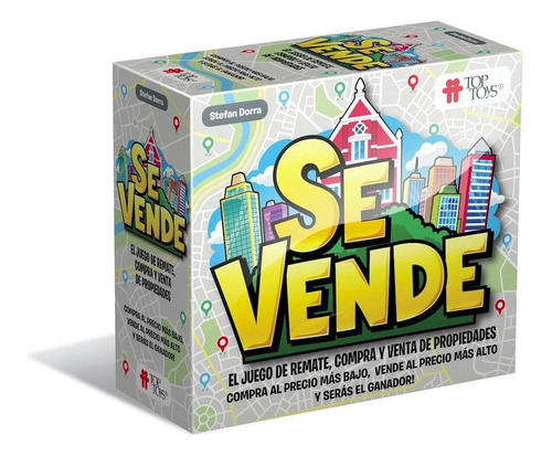 Juego De Mesa Se Vende Compra Venta De Propiedades Top Toys