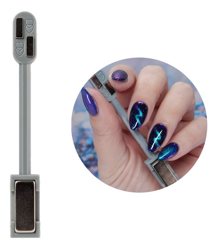 Iman Para Esmalte Magnético Efecto Ojo De Gato Ct-13