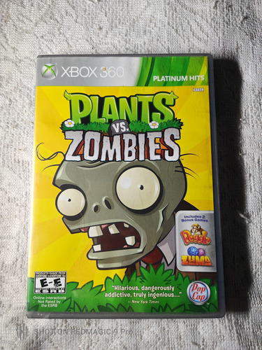 Plants Vs Zombies Xbox 360 (Usado)