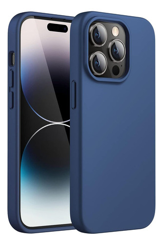 Funda Para iPhone 14 Pro Max Silicon Antigolpes Afelpado
