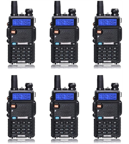 Radio Telefono Prof X 6 Baofeng Uv5r Bateria 2800mah 
