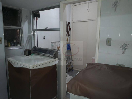 Apartamento Com 3 Dormitórios À Venda, 200 M² Por R$ 950.000 - Boqueirão - Santos/sp - Ap10470