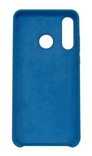 Funda Ghia De Silicon Color Azul Con Mica Para Huawei P30 Li