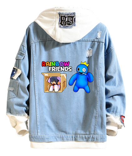 Vestido Rainbow Friend Blue Mouth-monster Para Estudiantes S