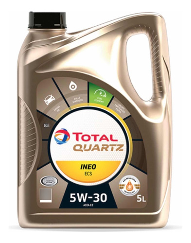 Total Quartz Ecs Citroen Pegeout Ds 5w30 Aceite Motor Marca