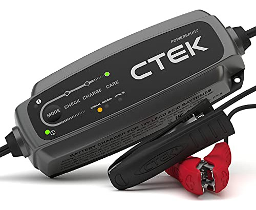 Ctek Ct5 Powersport, Cargador De Bateria De 12 V Para Vehicu