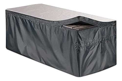 Patio Deck Box Cover Patio Ottoman Bench Cover Rectangl...