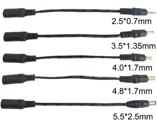 Cable Macho Y Hembra De 5,5x21,1mm 