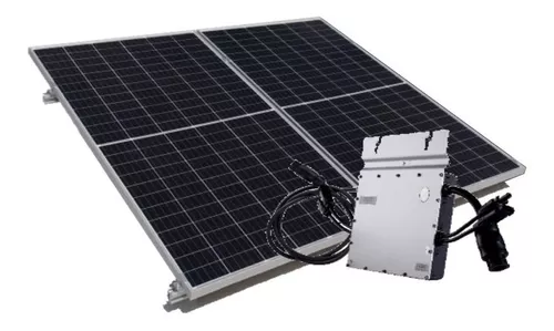 Kit De Paneles Solares - 2 Paneles 550w 2 Micros 1000w 50%