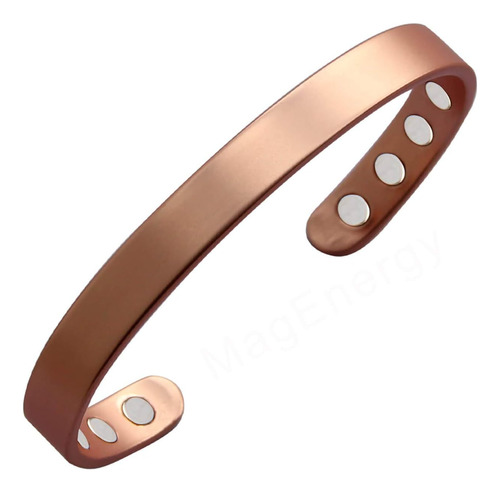 Pulsera De Cobre Magenergy Para Hombres Y Mujeres, Brazalete