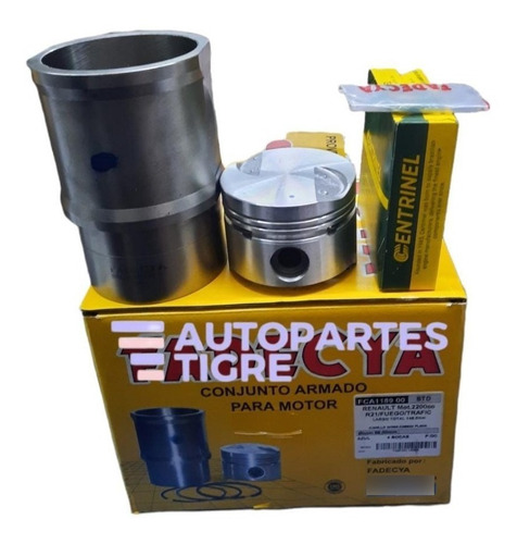 Conjunto-piston P/ Renault 18-trafic-21 -motor 2200 N(fad)