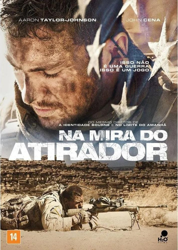 Na Mira Do Atirador - Dvd - Aaron Taylor-johnson - John Cena