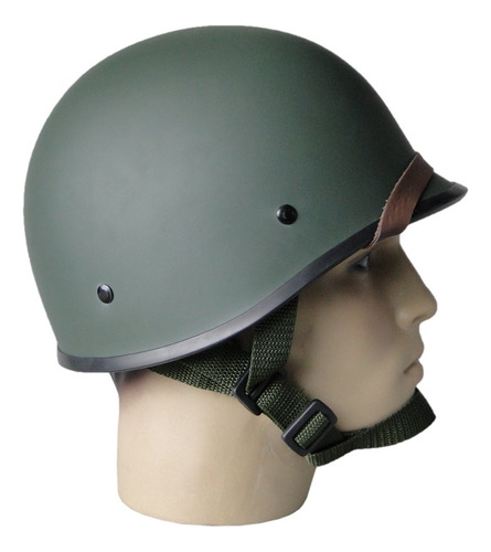 Capacete Tático M1 Verde Oliva Airsoft Moto Scooter M1br07