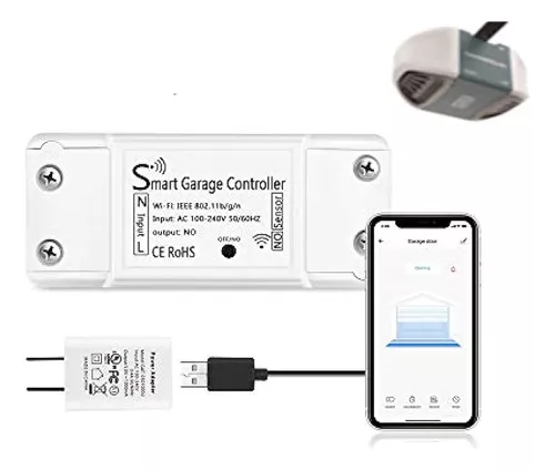 Mando a distancia inteligente para abrepuertas de garaje inalámbrico WiFi  Tuya No