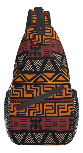 Asyg Bolso Bandolera Africano Para El Pecho, Mochila Casual.