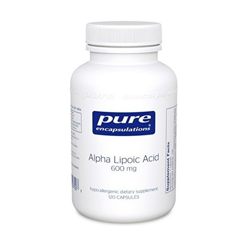 Encapsulations Pure - Ácido Alfa Lipoico 600 Mg - Hypoallerg