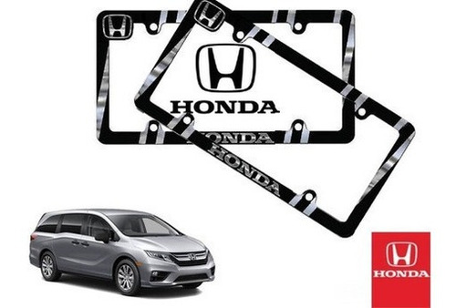 Par Porta Placas Honda Odyssey 3.5 2020 Original