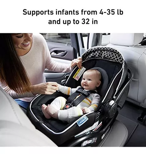 Baby Center Store Ec - Porta bebé Graco 💞👶 Un asiento para carro fácil de  transportar con soporte de cabeza y cuello removibles. Soporta peso de  hasta 15.87 kg y cuenta con
