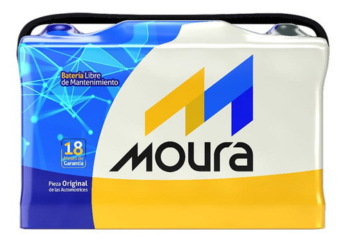 Imagen 1 de 4 de Bateria Moura M18fd 12x45 Prisma Onix Joy Cuotas