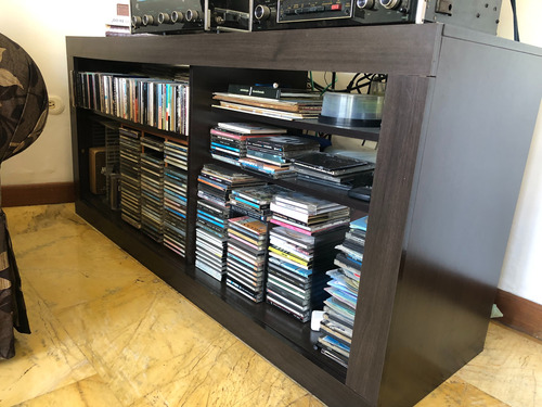 Mueble Para  Equipo Sonido-discos  O Bliblioteca