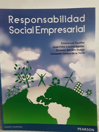 Libro. Responsabilidad Social Empresarial Editorial Pearson