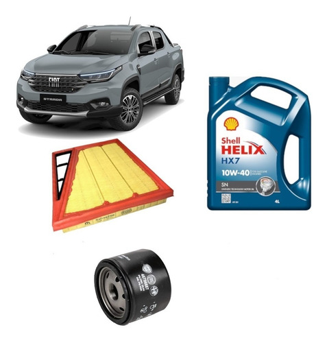 Imagen 1 de 5 de Kit De Filtros Y Aceite Mopar Fiat Nueva Strada 1.3 Nafta