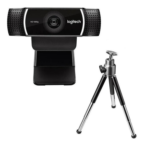 Webcam Logitech C922 Pro Hd Stream Full Hd 1080p C/ Tripé Nf