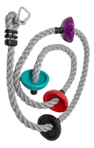 Cuerda Para Trepar 2,13 M Slackers Ninja Cimbing Rope / Bamo