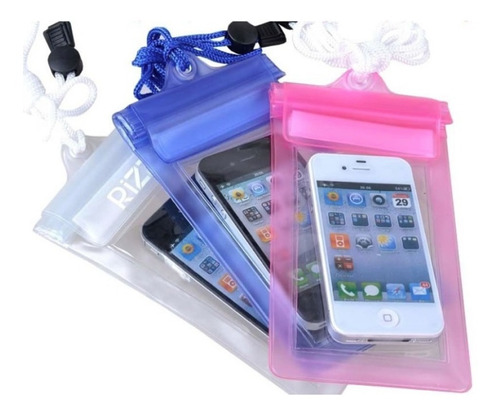 Funda Estuche P/celular Resistente Al Agua Impermeable