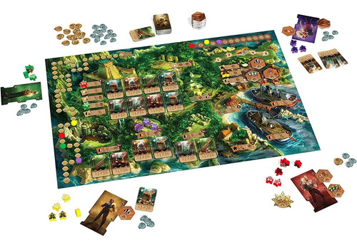 Quetzal Juego De Mesa En Inglés - Gigamic