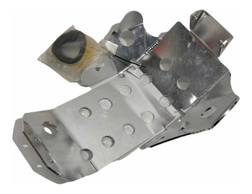 Imagen 3 de 8 de Cubre Carter Aluminio Ktm Exc-f 250 2008/11 Racetech Ws