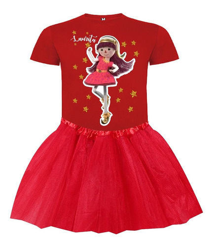 Conjunto Disfraz Niñas Snö Duendes Magicos 2021 Navidad